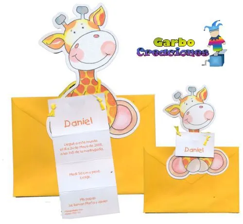 Invitación bautizo original - Imagui