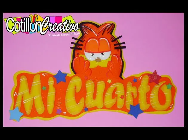 Imágenes de foami de Garfield - Imagui