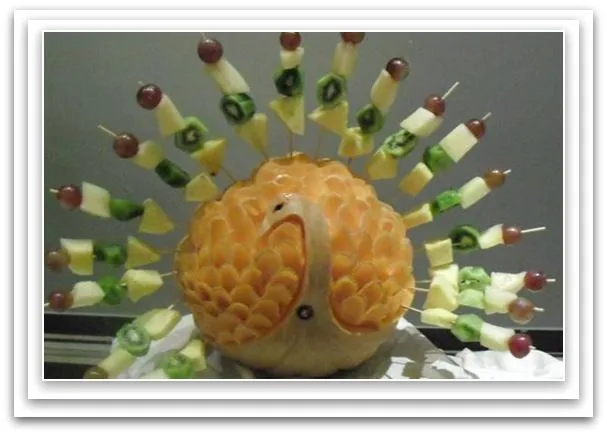 Garnish Mukimono Tallado Cisne De Frutas | Search Results | Just Blogs