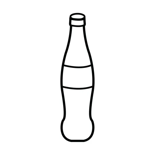 Gaseosa dibujo para pintar - Imagui