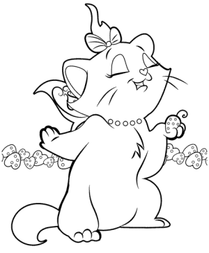 Imagenes de marie para colorear - Imagui