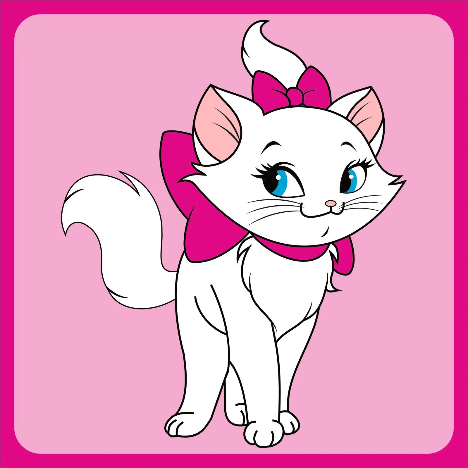 Gatita marie vector - Imagui