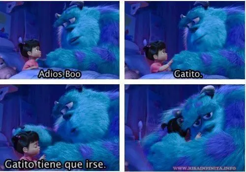 Gatito Boo Monster INC - Imagui