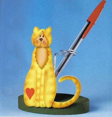 Gatito en foami :