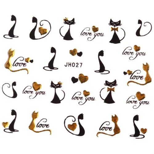 Gatito negro de dibujo - Imagui