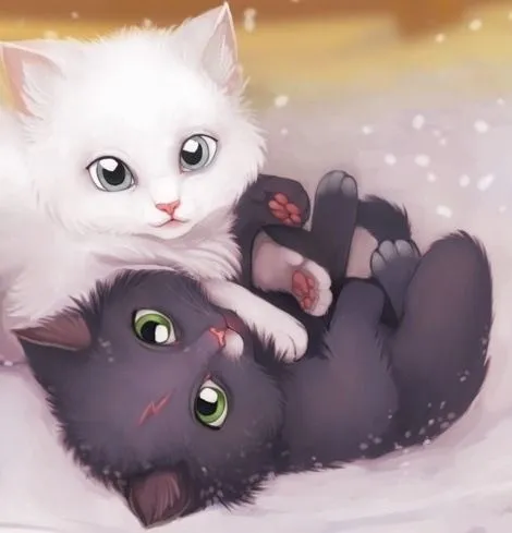 Gatitos anime tiernos - Imagui