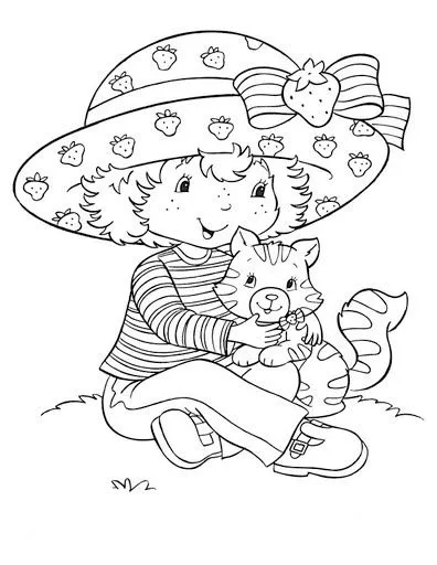 DIBUJO PARA COLOREAR DE TARTA DE FRESA Y GATITO : ACTIVIDADES PARA ... DIBUJO PARA COLOREAR DE TARTA DE FRESA Y GATITO : ACTIVIDADES PARA ...