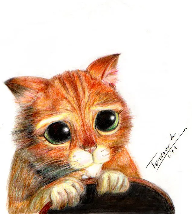 El Gato con Botas by el-hada-de-gominolas on deviantART El Gato con Botas by el-hada-de-gominolas on deviantART