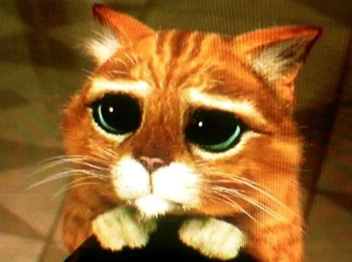 Caritas tristes del gato con botas - Imagui Caritas tristes del gato con botas - Imagui