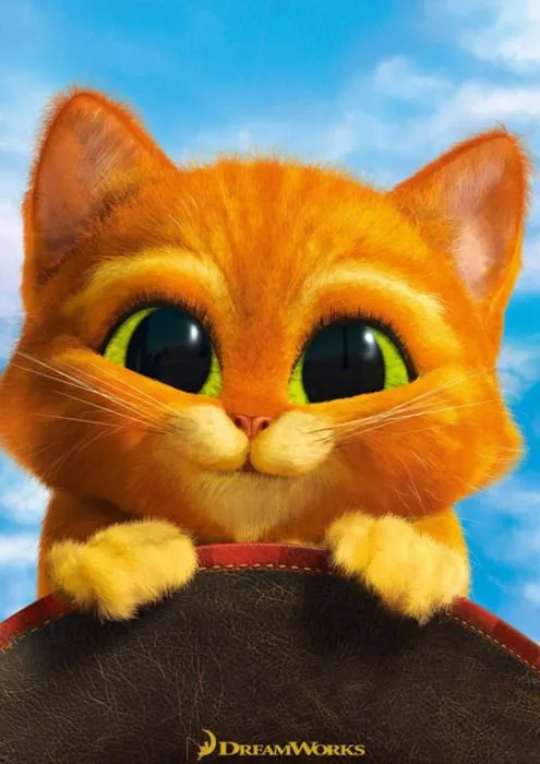 Gato con Botas haciendo ojitos - Imagui