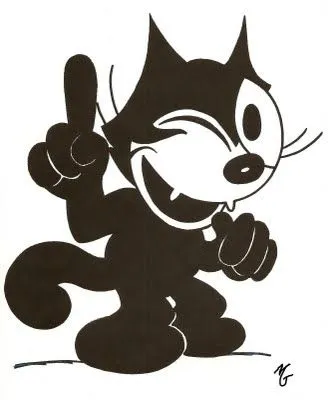 Gato Félix - O primeiro desenho animado da TV | TUDO GATO - Pra ...