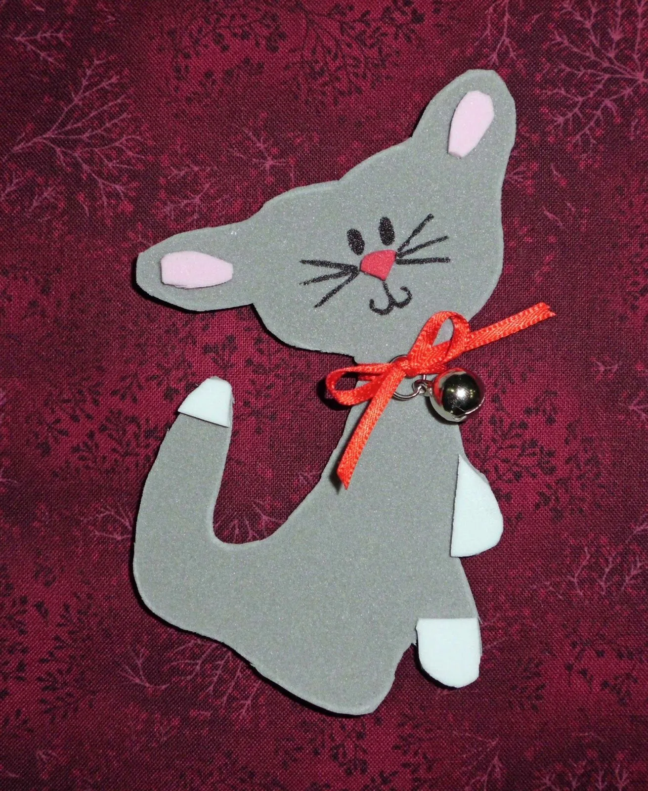 Como hacer un gato de goma eva - Imagui