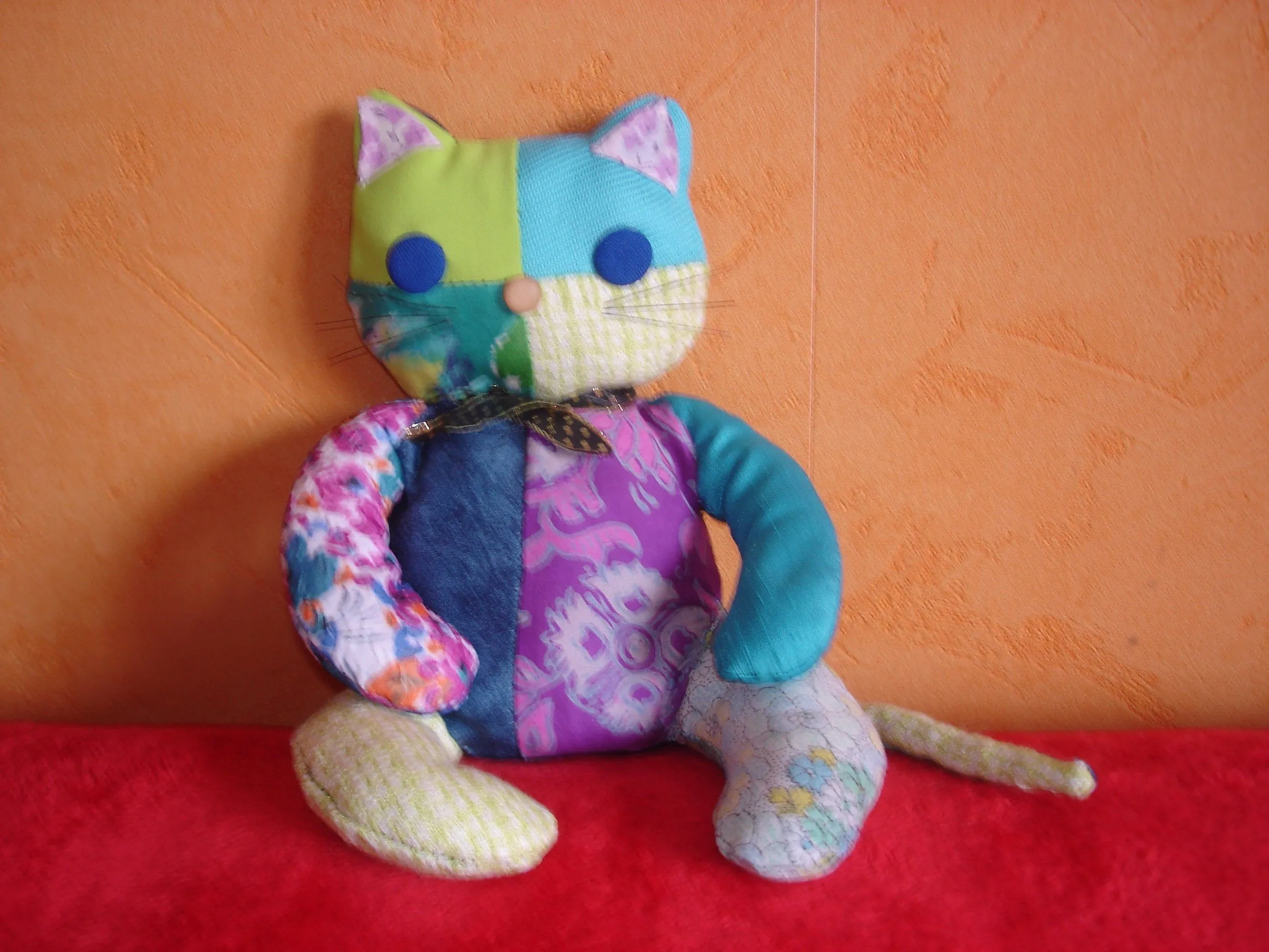 Gato patchwork - Etsy México