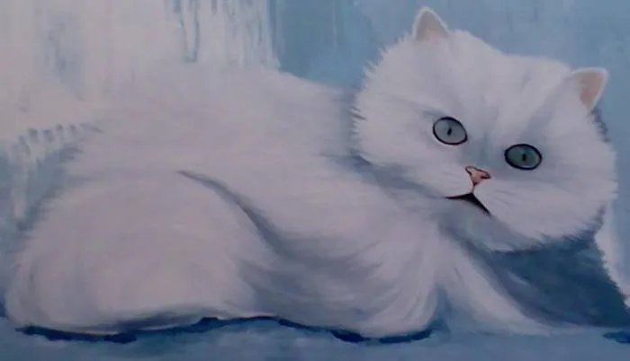 Gato persa Sonia VAKEIRO- Artelista.com