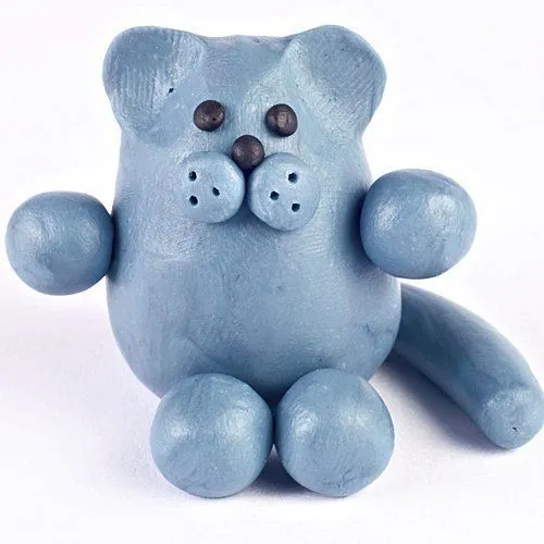 Cómo hacer un gato de plastilina - Ideas de plastilina para hacer ... Cómo hacer un gato de plastilina - Ideas de plastilina para hacer ...
