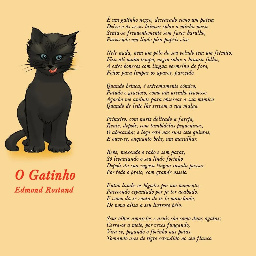 Os gatos na literatura 30 – Edmond Rostand – Les chats dans la ...