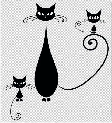 Gatos negros | dibujos | Pinterest | Gatos