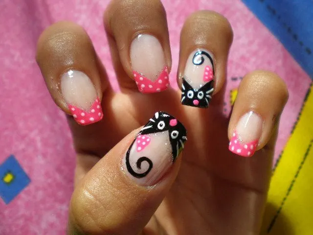 Uñas Gatunas on Pinterest | Cat Nails, Gatos and Dog Paw Prints