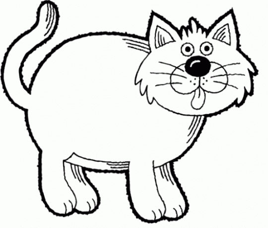 Gatos-para-colorear-online-540 ...