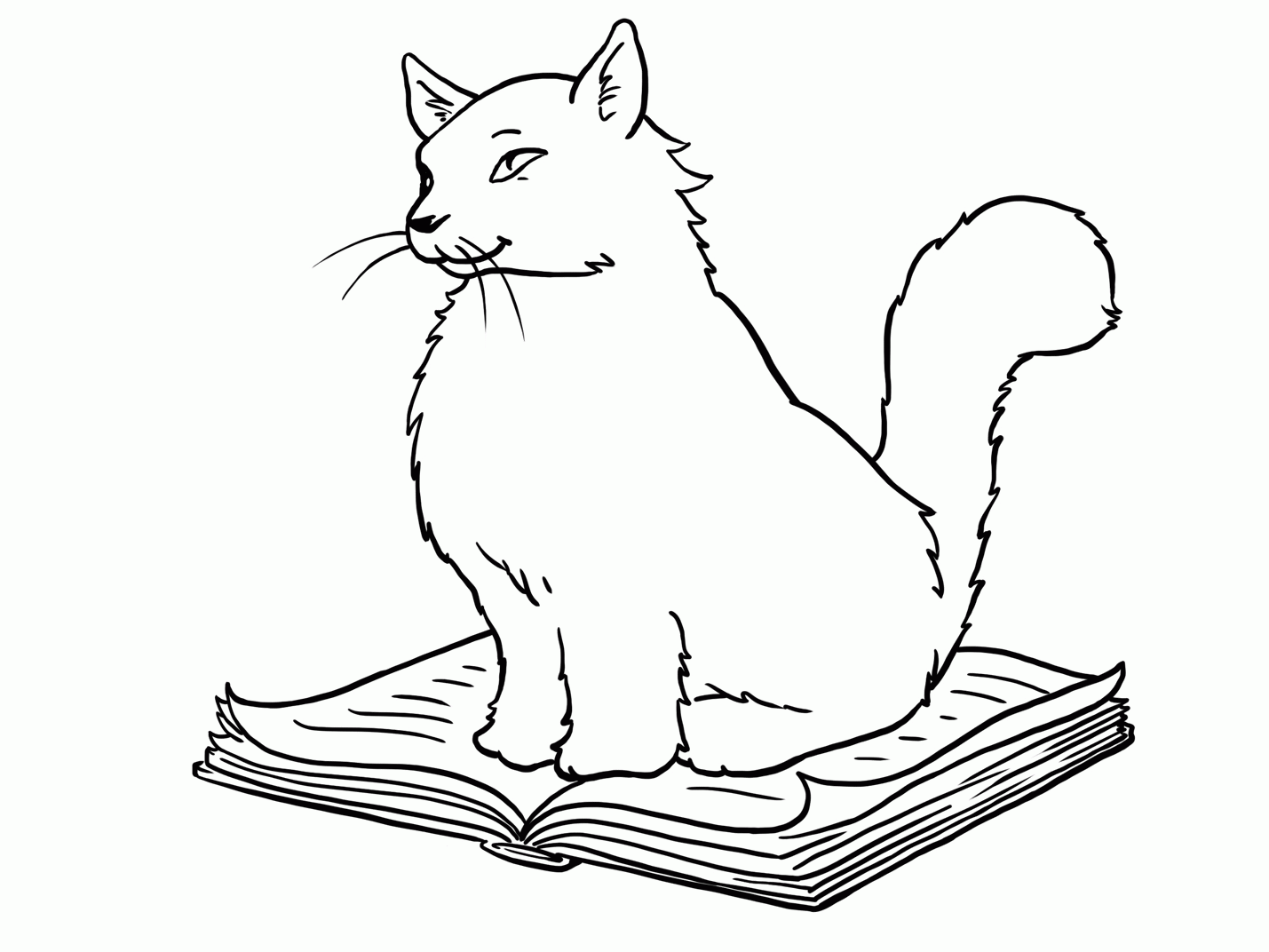Dibujos para colorear de gatos. MundoGatos.com Dibujos para colorear de gatos. MundoGatos.com