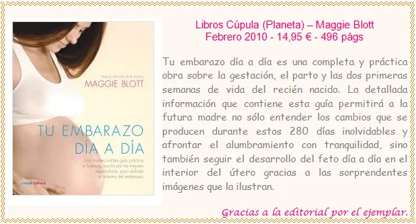 Gatos en la sombra: Reseña: Tu embarazo día a día Gatos en la sombra: Reseña: Tu embarazo día a día