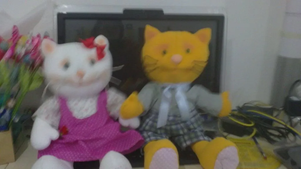 gatos en tela | Aprender manualidades es facilisimo. gatos en tela | Aprender manualidades es facilisimo.