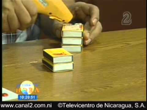 Gavetero hecho con cajas de fosforos - YouTube