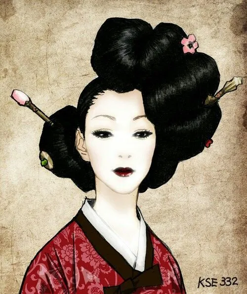 Geisha makeup | Halloween looks :) | Pinterest | Geishas, Geisha ...