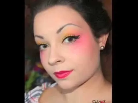 geisha tutorial look (especial carnaval) - YouTube geisha tutorial look (especial carnaval) - YouTube