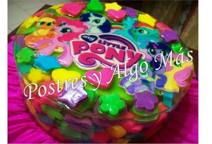 Gelatina en 3D encapsulada ( Little Pony) | А | Pinterest | Little ...