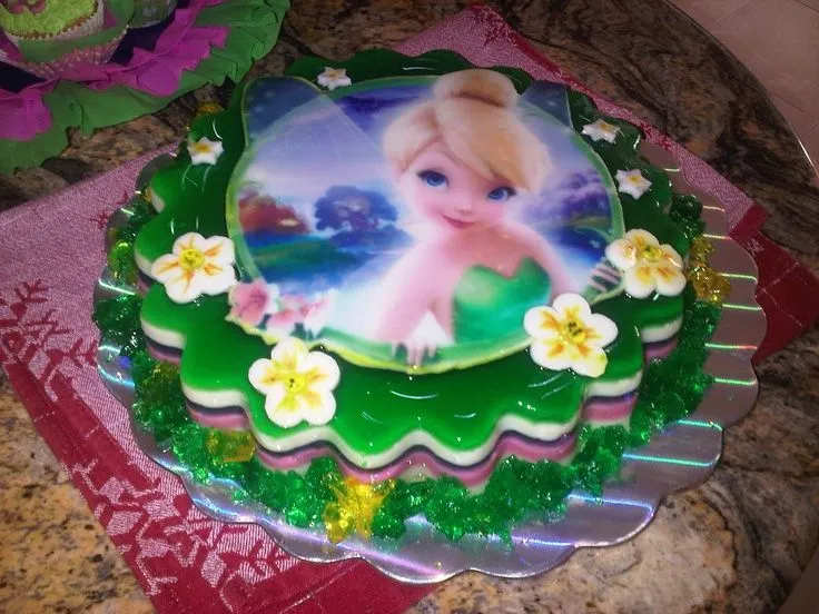 Gelatina 3d Tinkerbell | Gelatina 3d | Pinterest | Tinkerbell