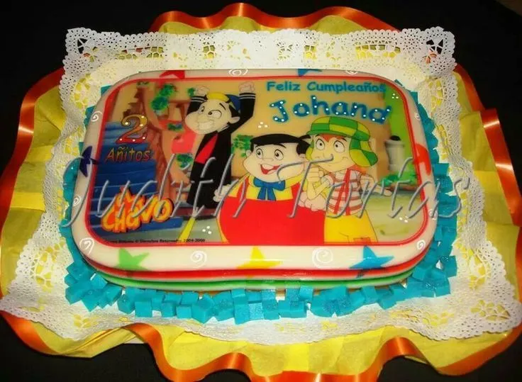 Gelatina en capas "El chavo del 8" | Gelatinas "Judith Tortas ... Gelatina en capas "El chavo del 8" | Gelatinas "Judith Tortas ...