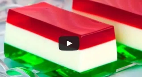 Como Hacer Gelatina de Colores de Dos Tonos | Como Hacer Gelatinas ... Como Hacer Gelatina de Colores de Dos Tonos | Como Hacer Gelatinas ...