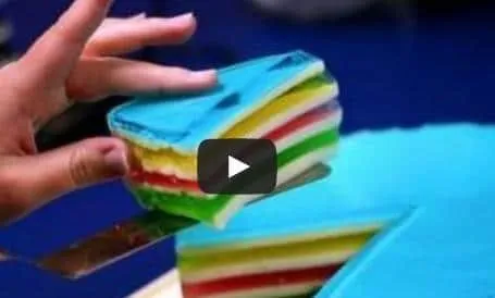 Como Hacer Gelatina de Colores en Capas | Como Hacer Gelatinas ... Como Hacer Gelatina de Colores en Capas | Como Hacer Gelatinas ...