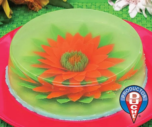 Gelatina de flor de dalia