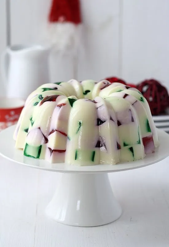 Gelatina de leche y frutas | PequeRecetas