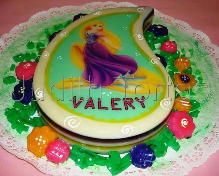 Gelatina de leche Rapunzel. 3 litros | Gelatinas Decoradas | Pinterest Gelatina de leche Rapunzel. 3 litros | Gelatinas Decoradas | Pinterest
