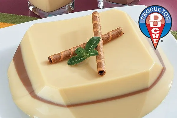 Gelatina de leche de soya