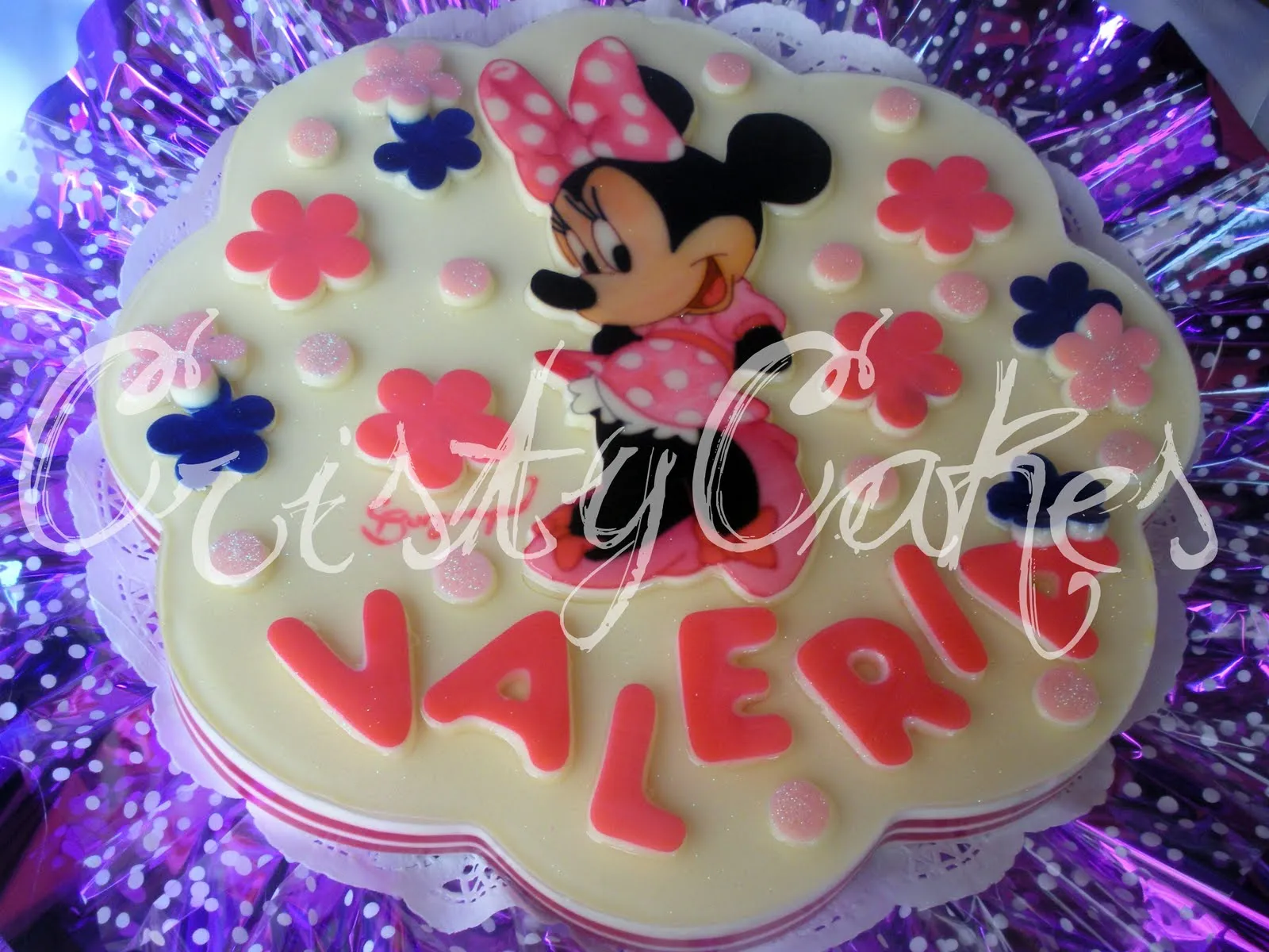 Como hacer gelatina de Minnie Mouse - Imagui