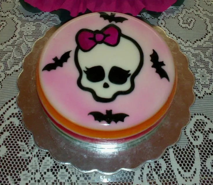 Gelatina de Monster High...Nathalie Castro | Gelatinas elaboradas ...