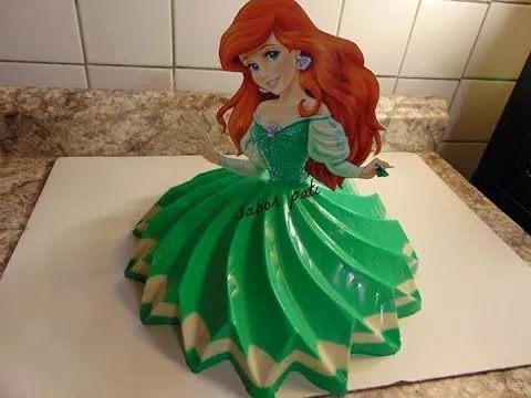 GELATINA DE PRINCESA ARIEL - YouTube