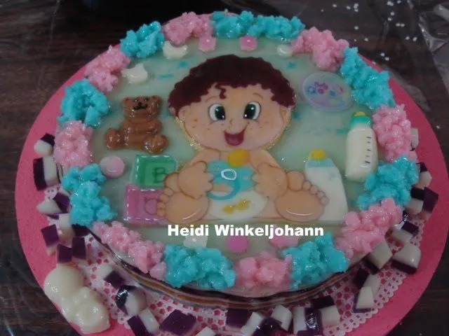 Gelatinas para baby shower - Imagui
