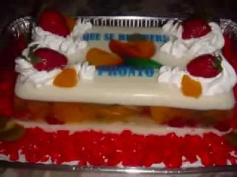 Gelatinas decoradas.. Martha!!! - YouTube