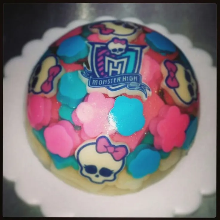 Gelatinas decoradas de monster high | Tortas decoradas para cualquier…