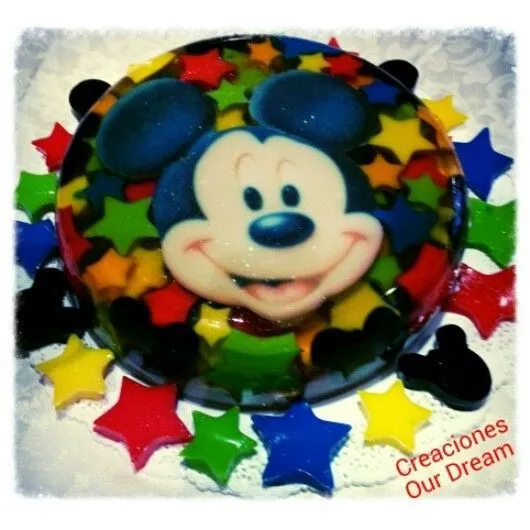 Gelatinas de Mickey Mouse - Imagui