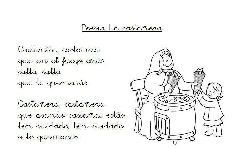 Geli Cano. Recursos para Educación Infantil.: FIESTA DE LA CASTAÑERA Geli Cano. Recursos para Educación Infantil.: FIESTA DE LA CASTAÑERA