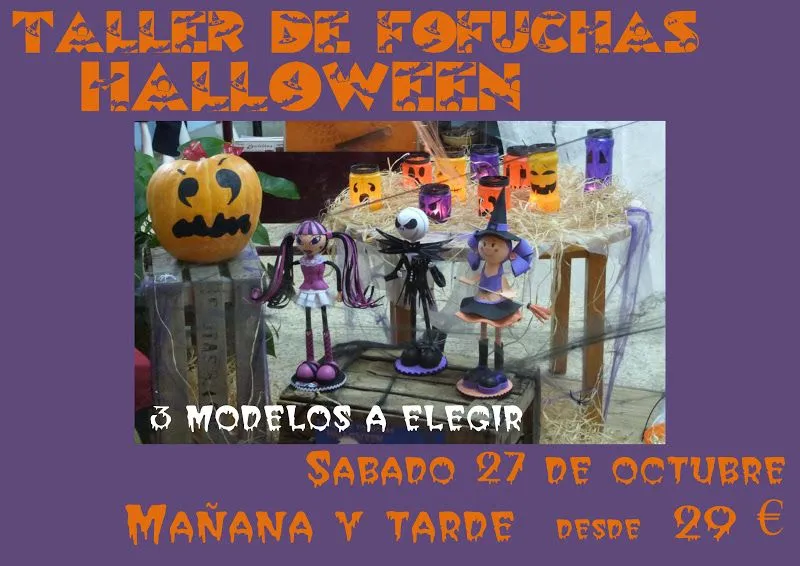 GEMINISPATCH: TALLER FOFUCHAS HALLOWEEN