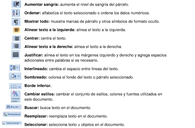 gemita'h morales: funciones de los iconos de la cinta de word gemita'h morales: funciones de los iconos de la cinta de word