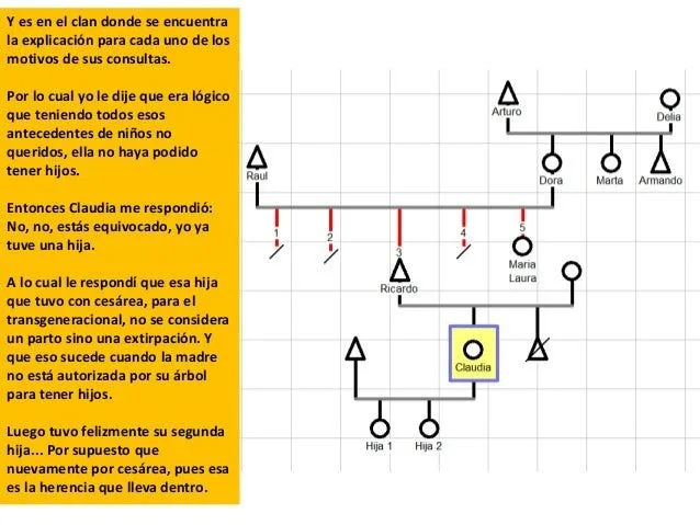 La genealogia y el arbol genealogico transgeneracional