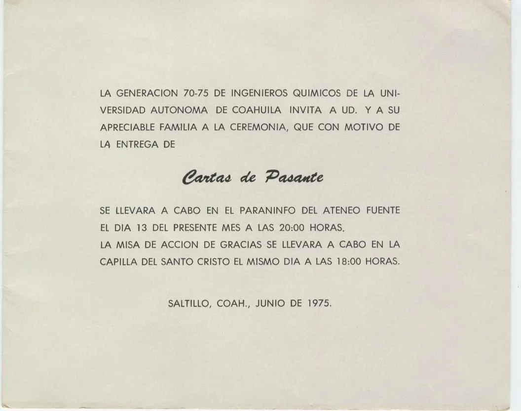 Generacion 70/75